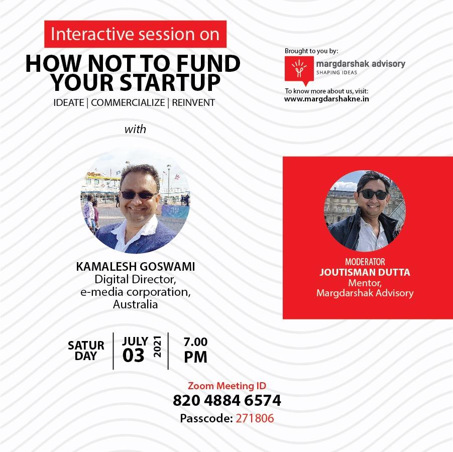 Webinar: How not to fund your startup